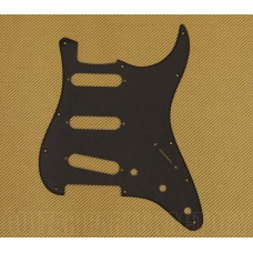 0063401K Replacement 1-ply Pickguard Black American Standard Stratocaster 