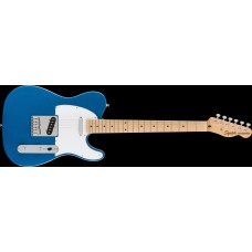  037-8202-502 FSR Affinity Series Telecaster Maple Fingerboard, White Pickguard Lake Placid Blue 0378202502