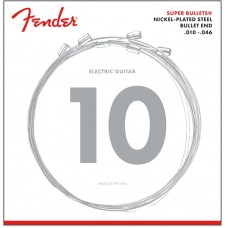 073-3250-406 3250 Fender Super Bullets Electric Guitar Strings Nickel Plated Steel .010-.046  0733250406