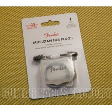 099-0542-000 Fender Musician Series Ear Plugs Black 35dB Hearing Protection 0990542000