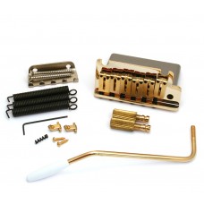 099-2050-200 Fender American Series Gold Tremolo Assembly w/Offset Saddles 0992050200