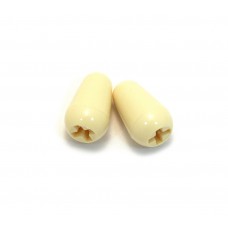 099-4938-000 (2) Genuine Fender Aged White Switch Tips for USA & Mexico Stratocaster 0994938000