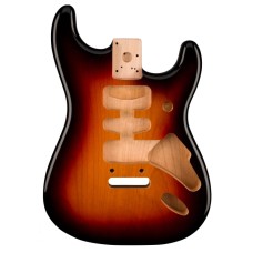 099-7103-700 Fender Deluxe Series Stratocaster Alder Guitar Body 3-Color Sunburst 0997103700