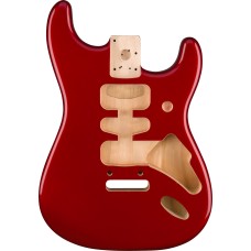 099-7103-709 Fender Deluxe Series Strat HSH Alder Body Candy Apple Red 0997103709