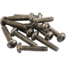 099-7212-000 Fender Road Worn Nickel Guitar Pickup Switch and Mounting Screws (Set of 12) 0997212000