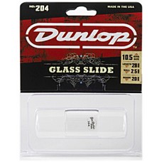 204 Jim Dunlop Medium Knuckle Tempered Glass Slide! 10.5 Ring Size