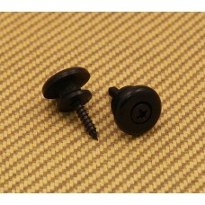 EOSB-B Black Large Oversized Guitar/Bass Strap Buttons