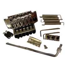 FRT-BL001-C Double Locking Tremolo Bridge for Floyd Rose Style Chrome