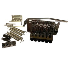 FRT-BL002-BN Double Locking Tremolo Bridge for Floyd Rose Style Black Nickel