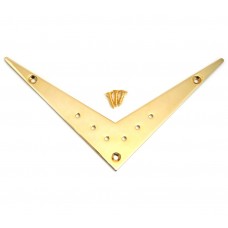 FVT-SM-G Gold Small Vee Style Guitar Tailpiece Flying V