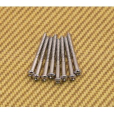 GS-0011-C (8) Chrome Pickup Screws For Fender Bass