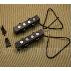 JOA4-95-BK Artec Alnico "Big Pole" Pickup Set for 4-string Fender Jazz J Bass