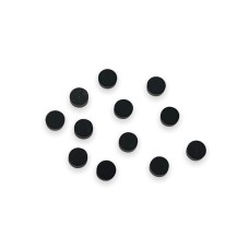 LT-RETRO-B (12) Retro Black Dot Inlays 5mm Diameter