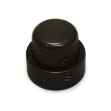 MK-0137-003 Concentric Bass Guitar Stacked Knob Fits CTS Concentric Pots Black 