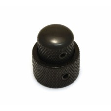 MK-0138-003 Concentric Stacked Mini Black Knob for Bass/Guitar