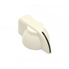 P-300W White Chicken Head Knob for Solid Shaft