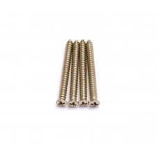 P90SCN (4) Nickel P90 Guitar Pickup Mounting Screws