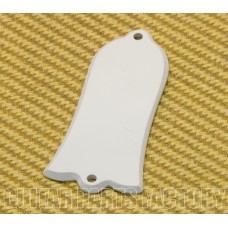 PG-9485-W 1-Ply White Bell Truss Rod Cover fit Gibson Guitar Vintage Shape