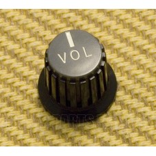 PK-KN012-V Black Volume Knob Mandolin Style or Cigar Box Style Guitars