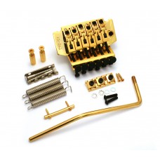 SB-0257-002 Gold Floyd Rose Style TRS-101 Double Locking Tremolo System