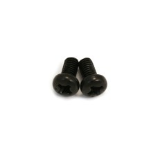 SS-IMPB-BOX (2) Black Import Pickup Switch Screws for Box Switches YM-50/ 30