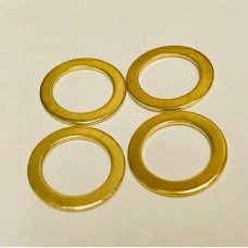 TK-WSET-G Set of 4 Gold Bass Tuner Washers