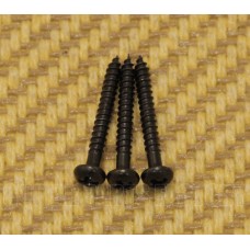 TMS-SM-B (3) Black Trapeze Tailpiece Mounting Screws