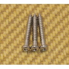 TMS-SM-C (3) Chrome Trapeze Tailpiece Mounting Screws