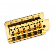 005-9561-000 Fender Mexican/Squier Gold Bridge Assembly Tremolo Block for Strat 0059561000