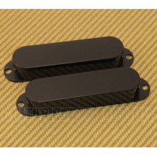 008-0149-049 Genuine Fender Black '65 Mustang Duo-Sonic Bronco Bass Guitar Pickup Covers 0080149049