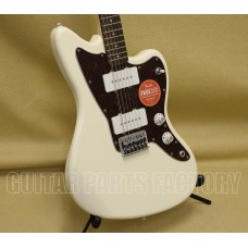 037-7051-505 Paranormal Jazzmaster XII Guitar Laurel Fingerboard Tortoiseshell Pickguard Olympic White 0377051505