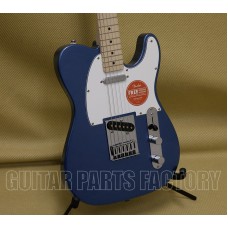 037-8202-502 FSR Affinity Series Telecaster Maple Fingerboard, White Pickguard Lake Placid Blue 0378202502