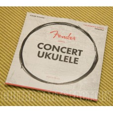 073-0090-403 Fender Clear Nylon Tie-End Concert Ukulele Strings GCEA 0730090403