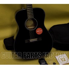 097-0150-406 Fender CC-60S Black Concert Acoustic Guitar Pack 0970150406