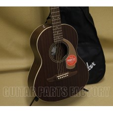 097-0770-122 Fender Sonoran Mini All Mahogany Acoustic Travel Guitar 0970770122