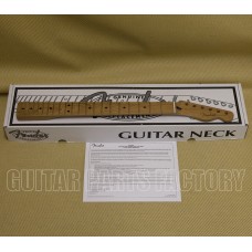 099-0602-920 Fender Roasted Maple Telecaster Neck, 21 Narrow Tall Frets, 9.5" Radius, "C" Shape 0990602920