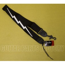 099-0613-106 Genuine Fender® 2inch Poly Lightning Bolt Guitar/Bass Strap 0990613106