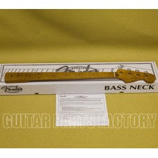 099-0702-920 Fender Roasted Maple Jazz Bass Replacement Neck 0990702920