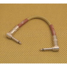 099-0820-033 Genuine Fender Tweed  6" Patch Cable 0990820033