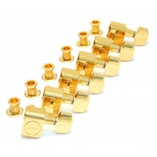 099-0820-200 Genuine Fender  American Series Gold Tuners for Strat/Tele 0990820200