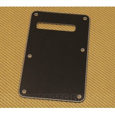 099-1322-000 Genuine Fender 3-ply Black Standard Modern Cutout Back Plate Stratocaster Guitar 0991322000