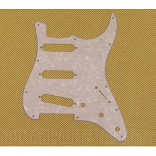 099-1342-000 Fender 60s 62 Stratocaster Guitar Pickguard White Pearloid 0991342000