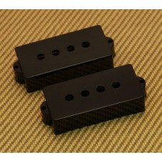 099-2037-000 Genuine Fender Black Original P Precision Bass Pickup Covers Set 0992037000