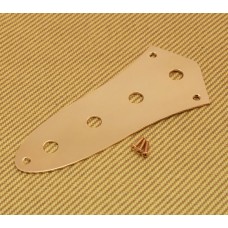 099-2057-200 Genuine Fender Gold Brass USA 4-hole J Jazz Bass Control Plate 0992057200