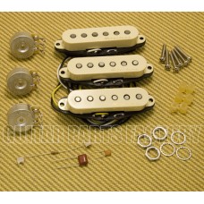 099-2115-000 Fender Aged White Vintage Noiseless Strat Pickups 0992115000