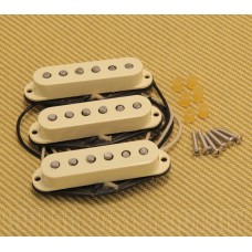 099-2117-000 Genuine Fender Original 57/62 White Stratocaster Strat Pickups Set 0992117000