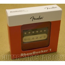 099-2249-001 Fender ShawBucker 1 Zebra Humbucker Pickup 0992249001