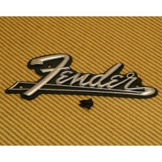 099-4093-000 Genuine Fender Blackface Amplifier Amp Logo Plate & Screws 0994093000