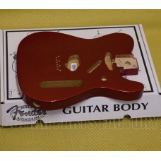 099-8006-709 Genuine Fender Telecaster® Body (Vintage Bridge) - Candy Apple Red 0998006709