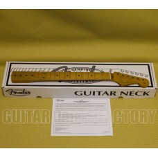 099-9962-920 Fender Roasted Maple Vintera® Mod 50's Stratocaster® Neck, 21 Medium Jumbo Frets, 9.5", "V" Shape 0999962920